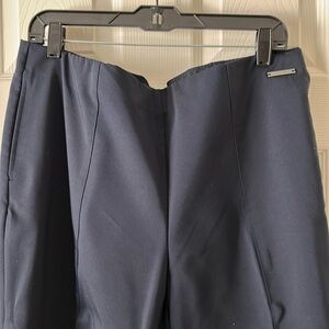 Jones New York pull on navy blue capris pants size 16